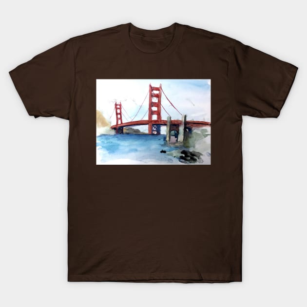 Bridge T-Shirt by HeohKim